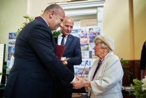 Zofia Czekalska i Roman Wojciechowski Zasłużeni dla Miasta  